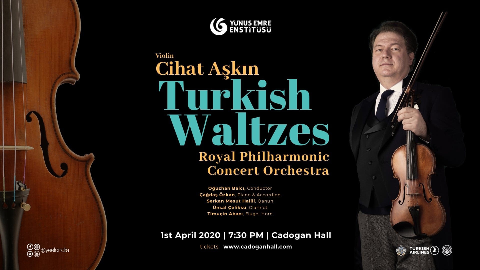 Türk Valsleri Konseri Londra’da Gerçekleşecek 1 TURKISH WALTZES Horizontal Poster 1