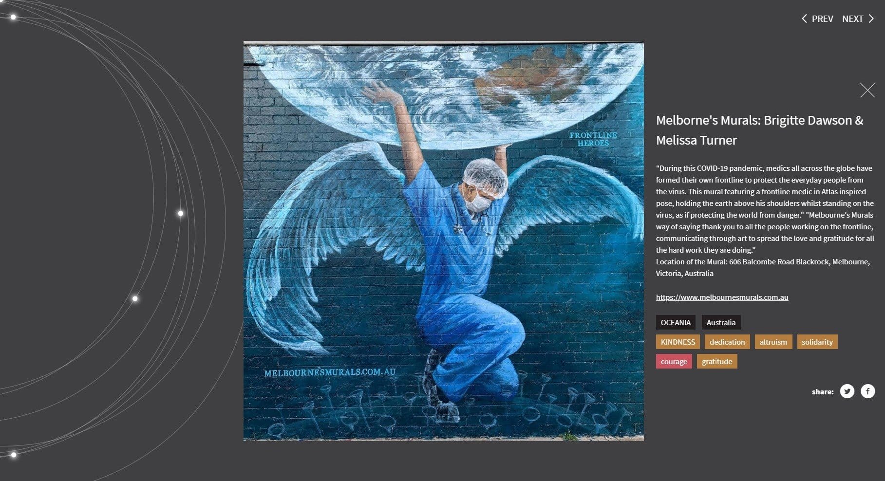 Salgının sanatsal ifadeleri 'covidoscope.org'da 1 share artwork2