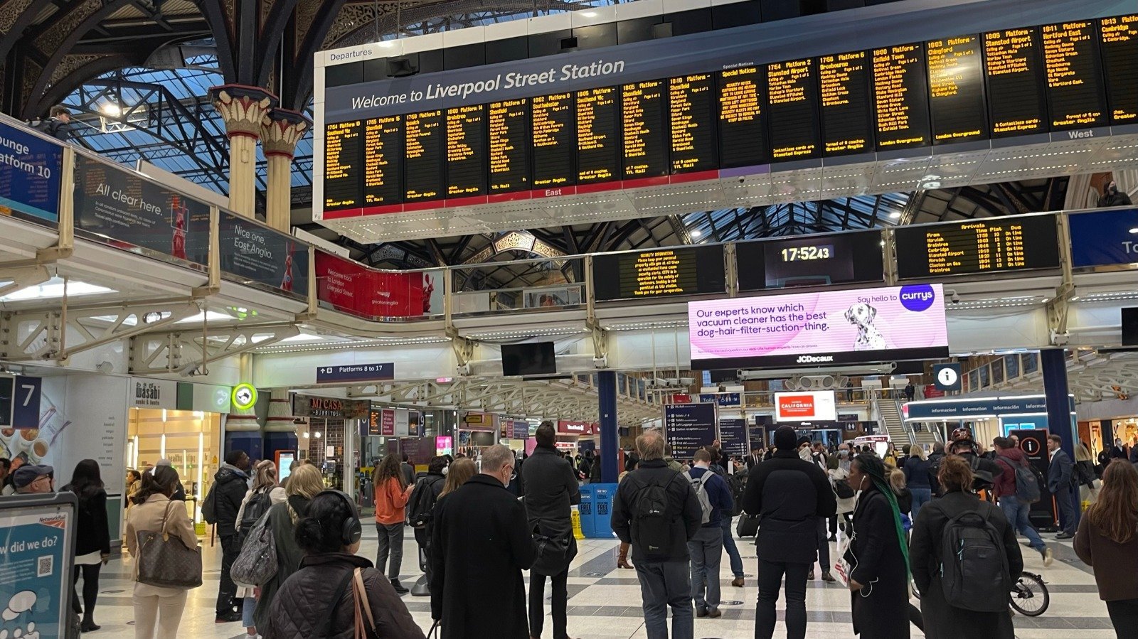 liverpool street londra