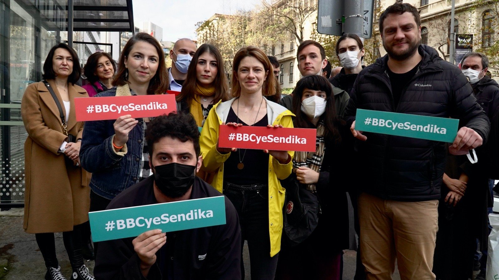 BBC’nin İstanbul bürosuna grev kararı asıldı 1 BBCnin Istanbul burosuna grev karari asildi