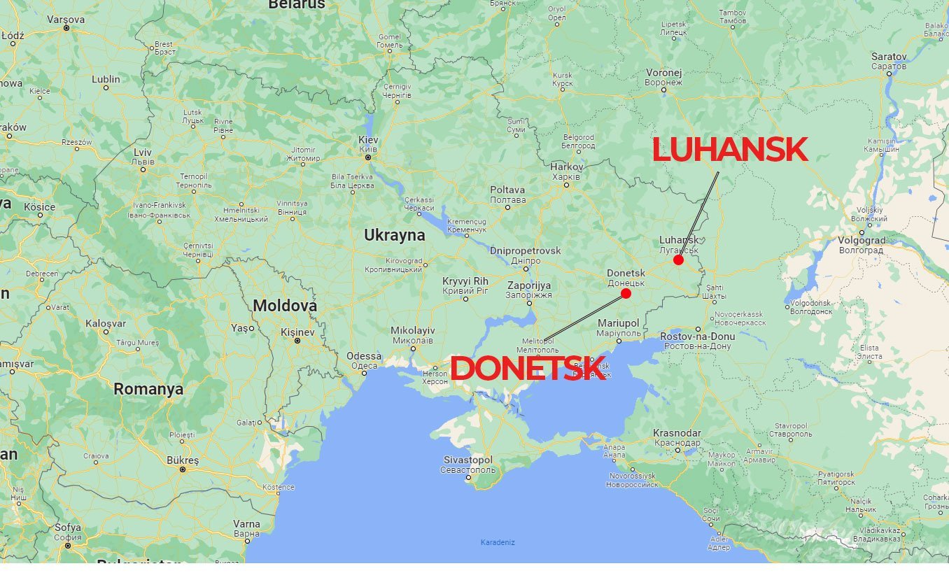 DONETSK LUHANSK