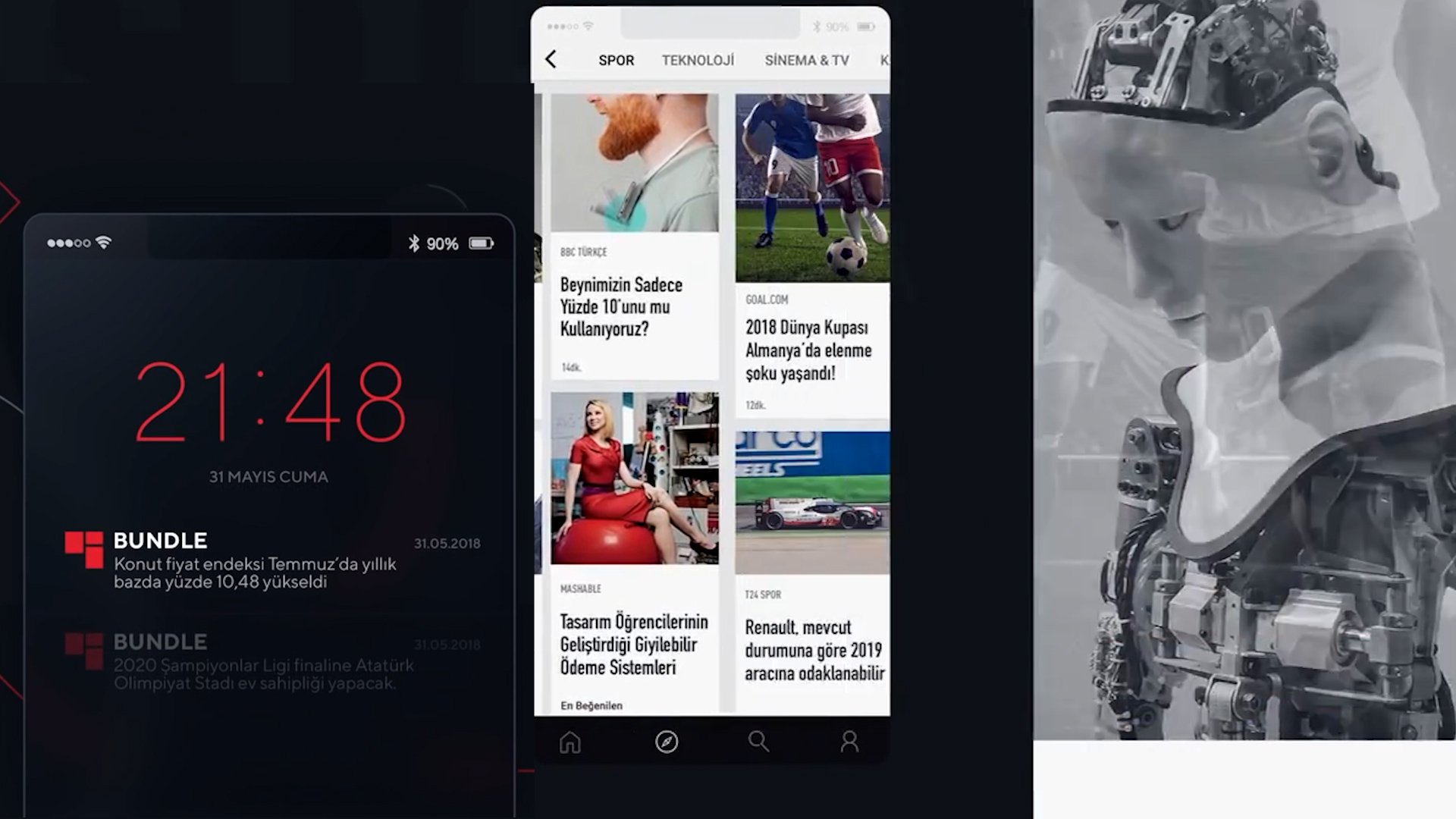 British Yaşam TV artık Türkiye’nin en sevilen haber uygulaması Bundle’da 1 bunle