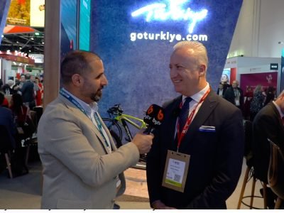 Divan Otelleri Pazarlama Direktoru Deniz Dikkaya ve British Yasam Tv Yayin Yonetmeni Ergin Balabeyoglu