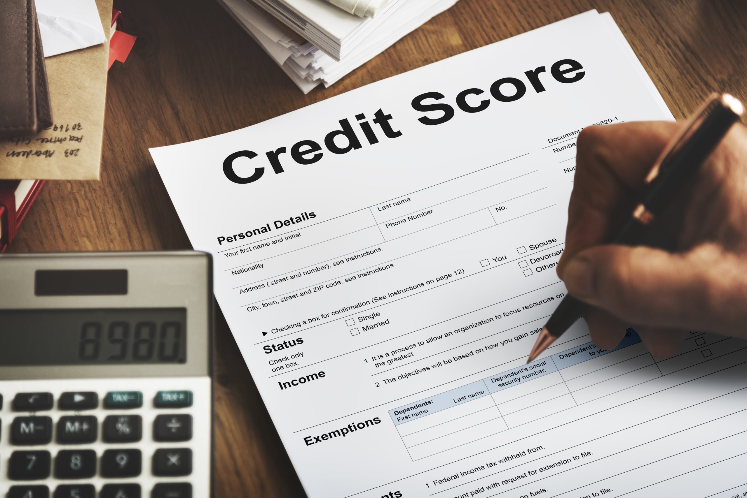 credit score financial banking economy concept scaled