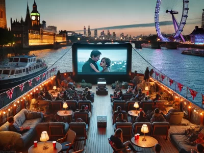 Thames Nehrinde Yuzen Ekranda Film Keyfi Basliyor