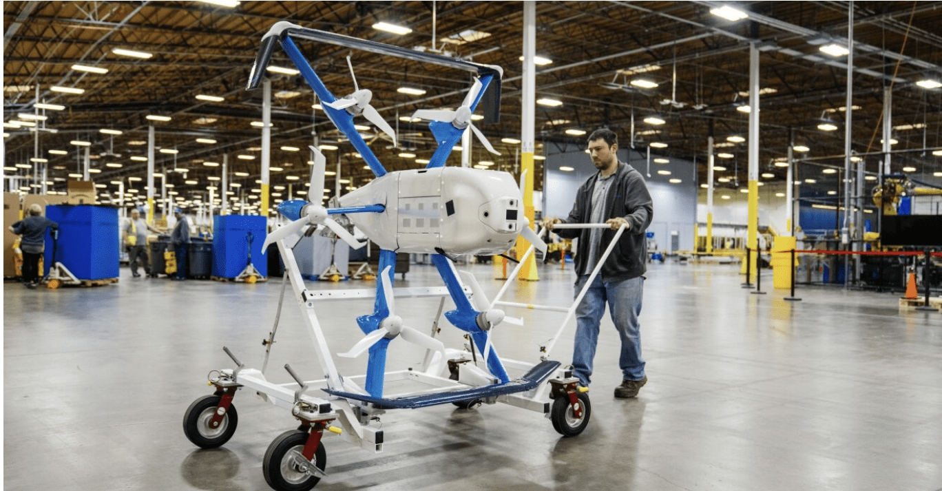 Amazon, İngiltere'de Drone ile Teslimat Dönemini Başlatıyor 1 Amazon Ingilterede Drone ile Teslimat Donemini Baslatiyor 2