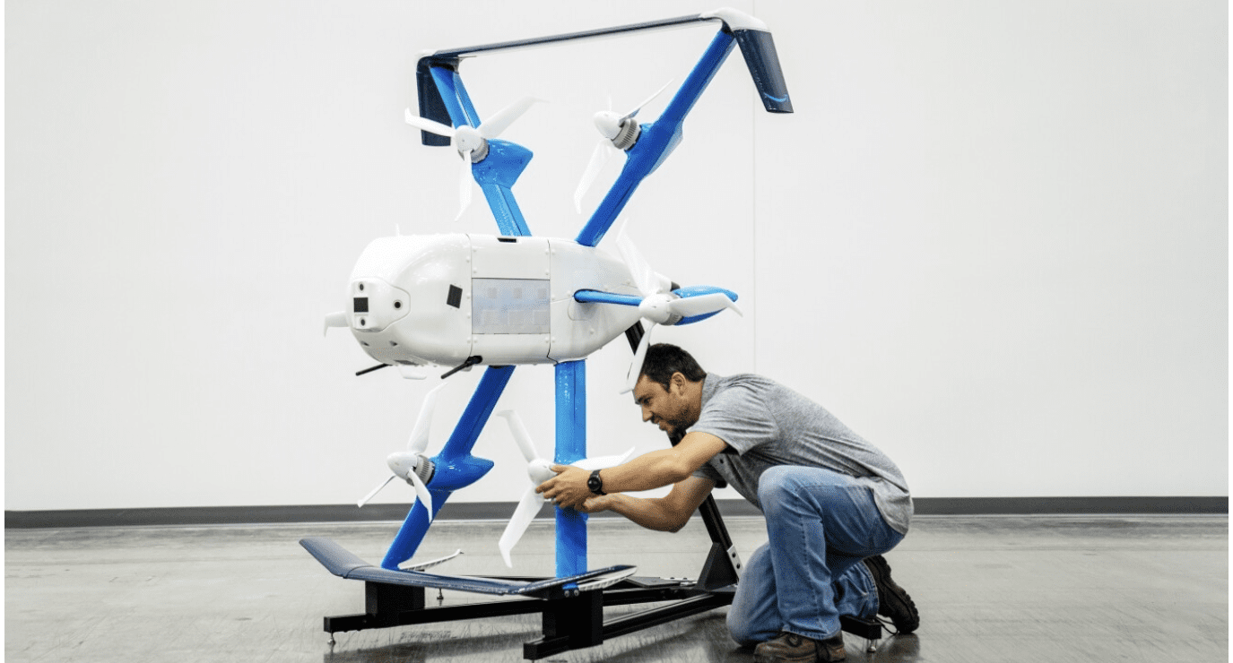 Amazon, İngiltere'de Drone ile Teslimat Dönemini Başlatıyor 2 Amazon Ingilterede Drone ile Teslimat Donemini Baslatiyor