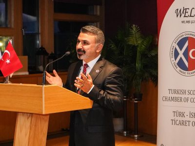 Turk Iskoc Ticaret Odasi Baskani Sahin Vahap Firat