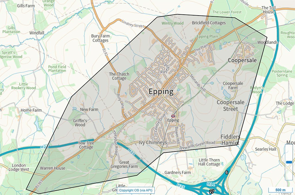 epping section 60 map 20 july 2025