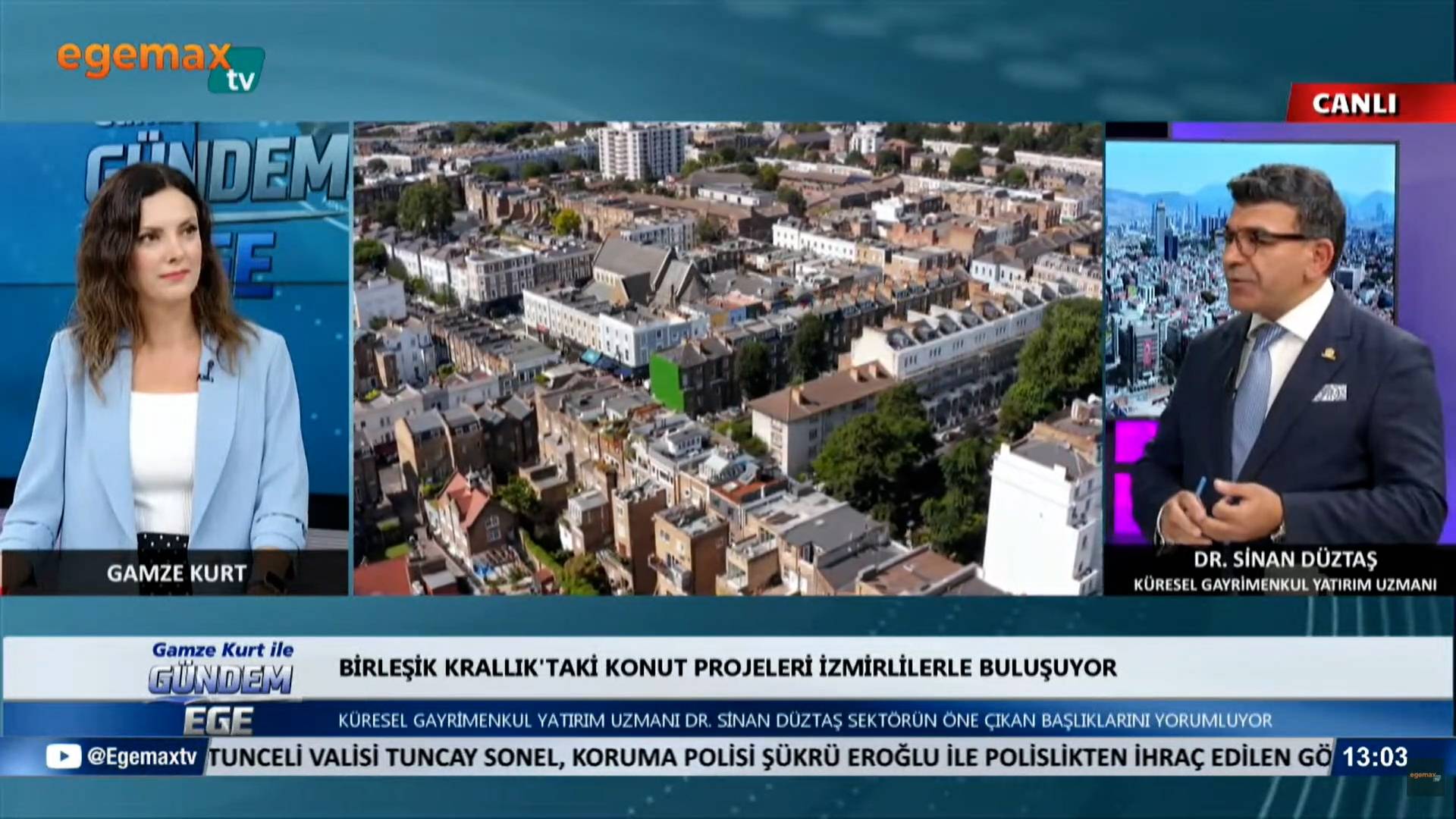 Dr. Sinan Düztaş'tan Londra konut piyasasında güvenli liman vurgusu 2 sinan duztas egemax 2