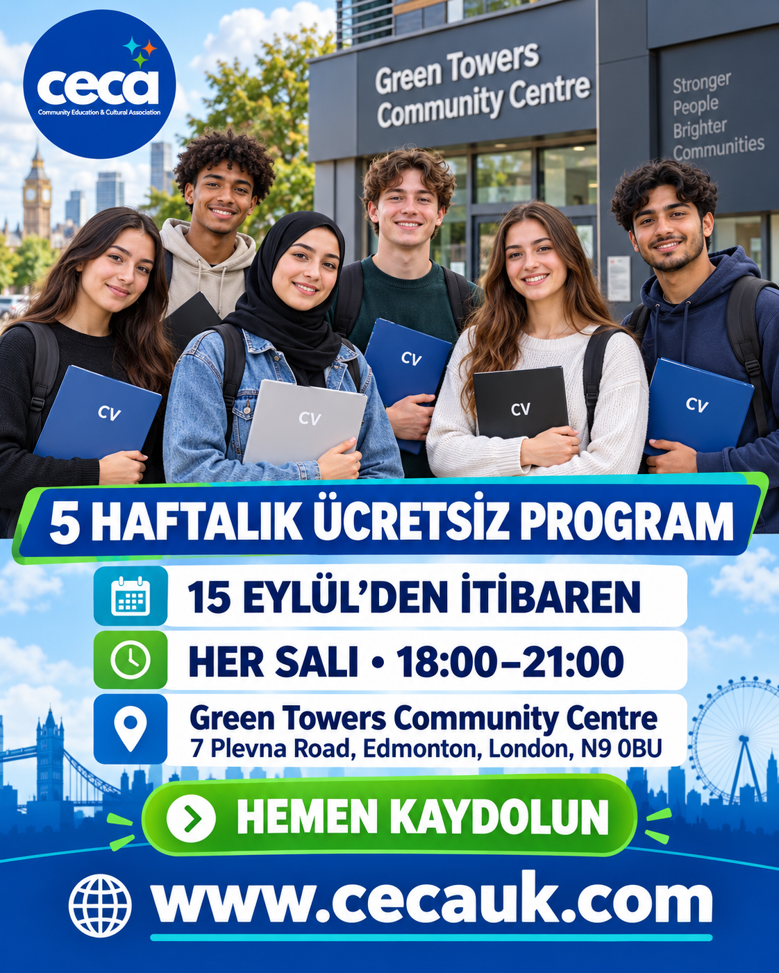 Kuzey Londra’da gençlere ücretsiz kariyer programı başlıyor 2 IMG 9036