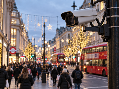 Londres Festivo Bajo Vigilancia CCTV