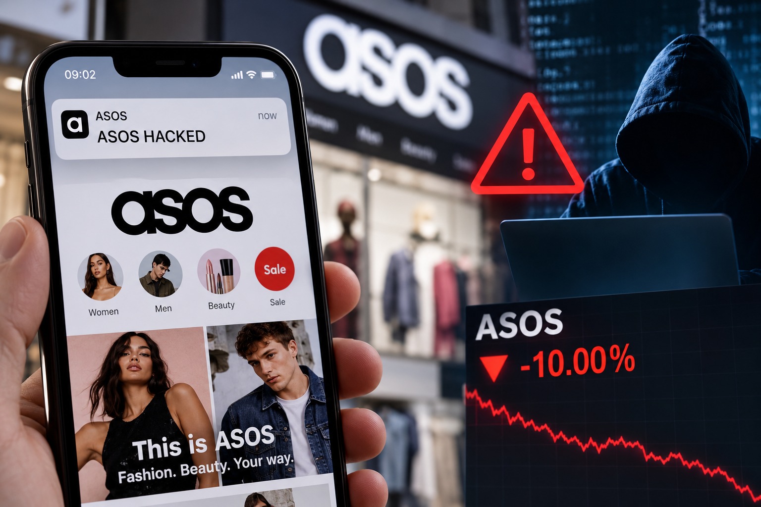 ASOS uygulamasından müşterilere korsan bildirim 1 asos